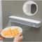 Premium Household Wrap Dispenser With Cutter Storage Plastic Wrap Aluminum Foil 4
