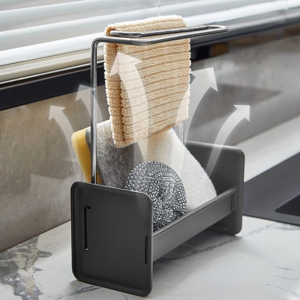 Premium Kitchen Sink Drain Rack Sink Organizer Shelf 2