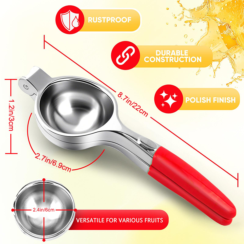 Heavy Duty Stainless Steel Citrus Juicer Lemon Squeezer Hand Press 1