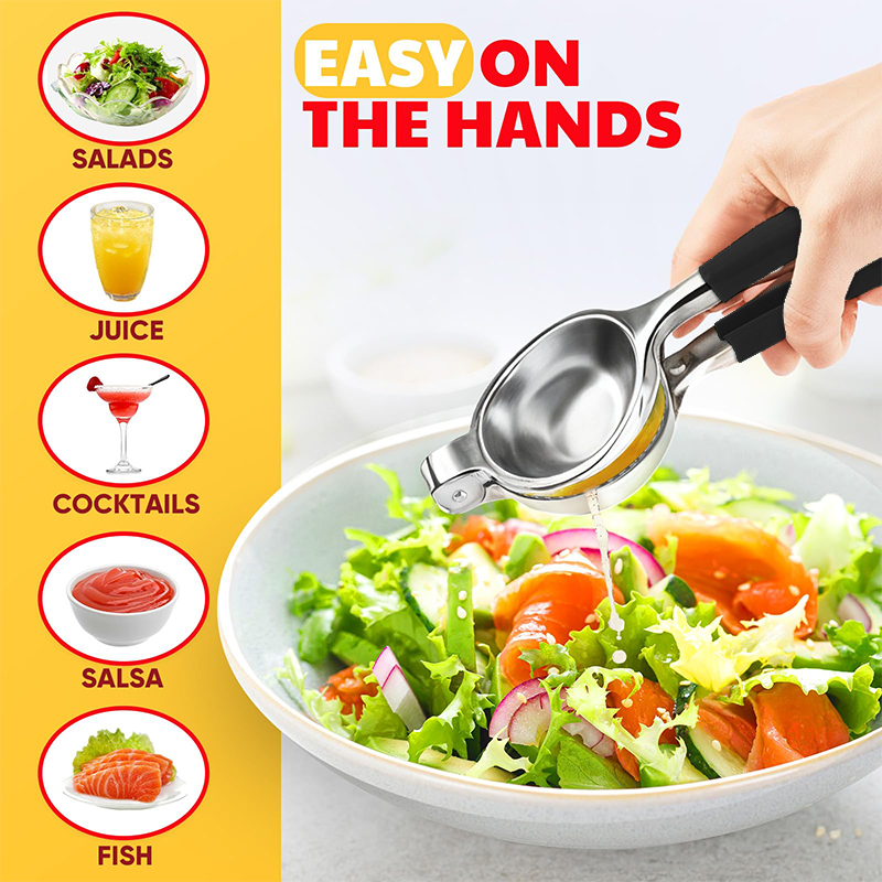 Heavy Duty Stainless Steel Citrus Juicer Lemon Squeezer Hand Press 4