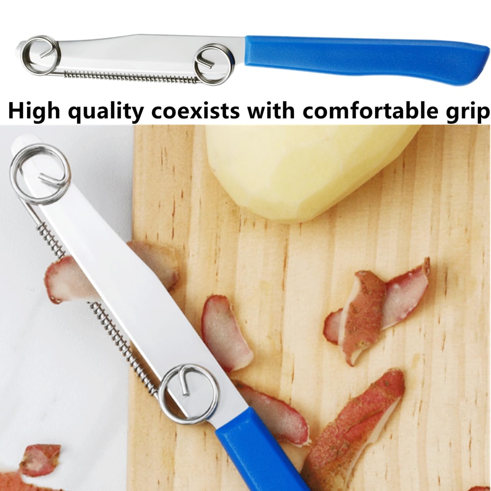 Premium Stainless Steel Vegetable Peeler Julienne Knife Quick Slicing Fruit Veggie Tool 2