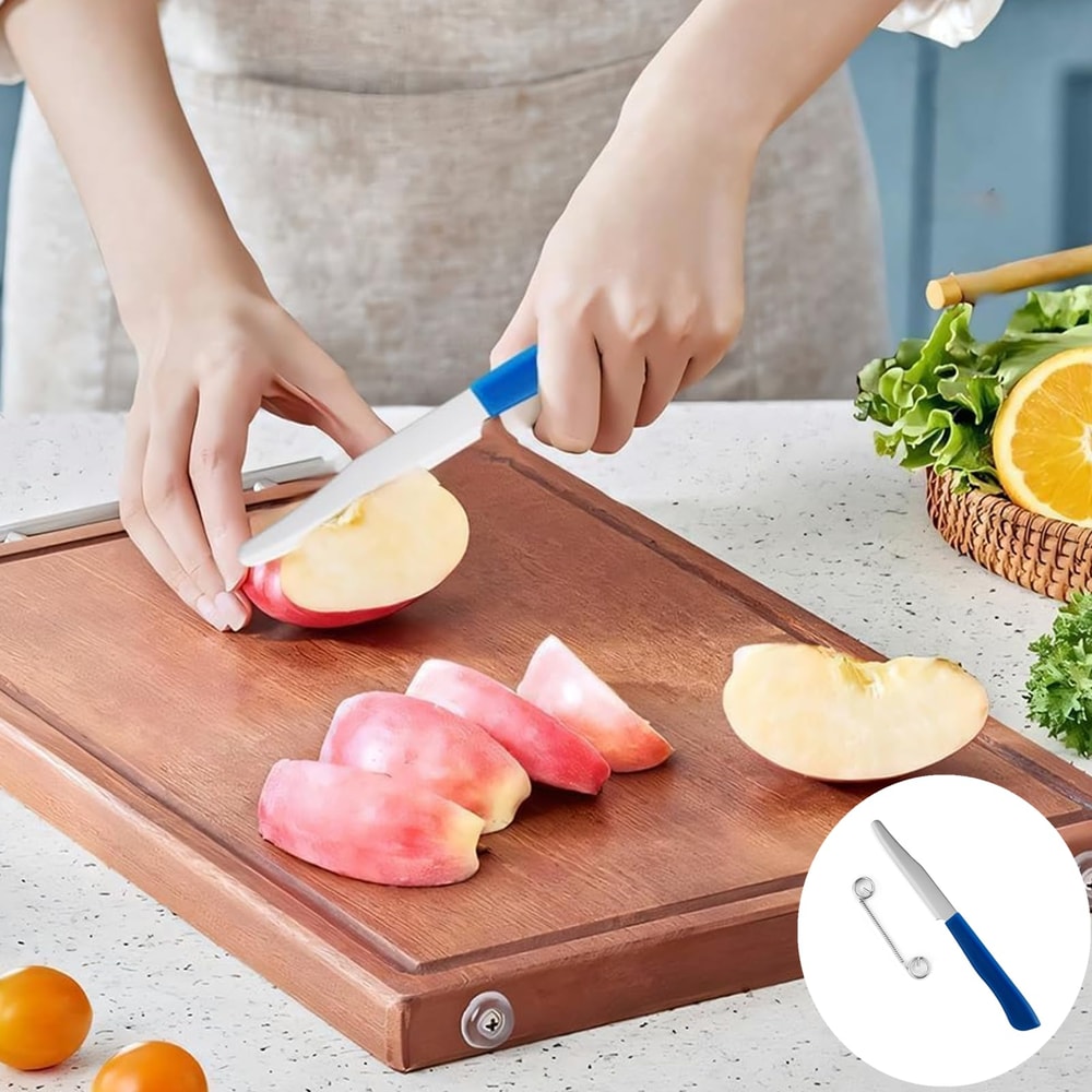 Premium Stainless Steel Vegetable Peeler Julienne Knife Quick Slicing Fruit Veggie Tool 3