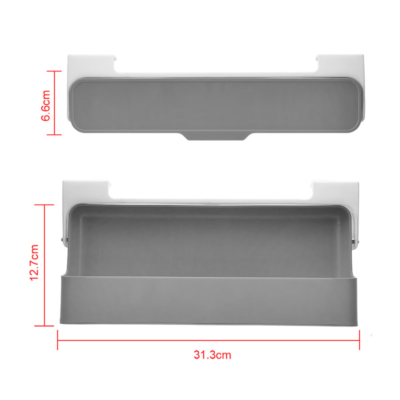 Hidden Under Drawer Spice Rack Organizer Space Saving Kitchen Storage