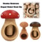 Mushroom Nutcracker Adjustable Walnut & Nut Cracker Tool
