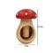 Mushroom Nutcracker Adjustable Walnut & Nut Cracker Tool