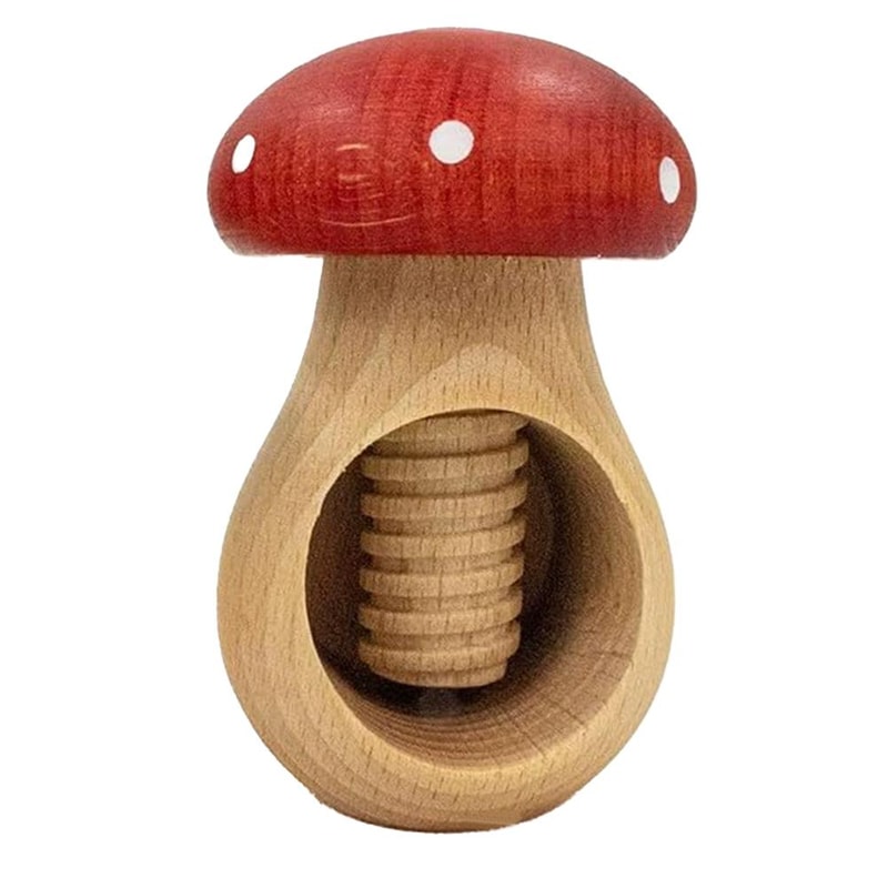 Mushroom Nutcracker Adjustable Walnut & Nut Cracker Tool