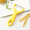 Stainless Steel Vegetable Peeler Fruit Peeler With Thickened Handle 0