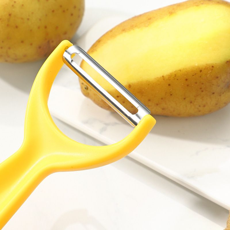 Stainless Steel Vegetable Peeler Fruit Peeler With Thickened Handle 3