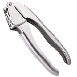 professional stainless steel garlic press easy garlic mincer & peeler