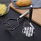 Premium Stainless Steel Potato Vegetable Masher Easy Garlic Fruit Crusher 0