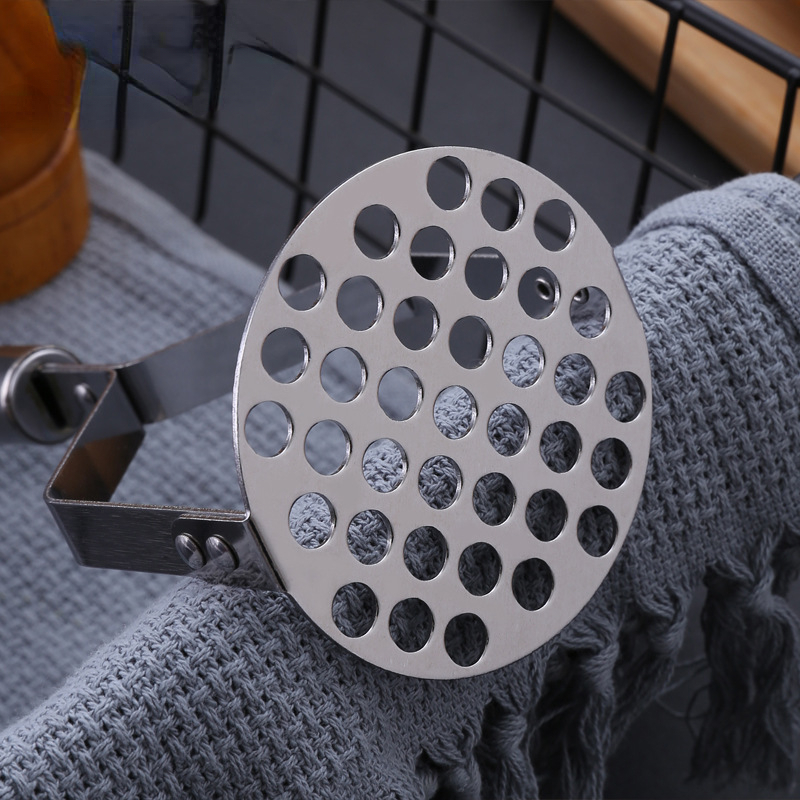 Premium Stainless Steel Potato Vegetable Masher Easy Garlic Fruit Crusher 2