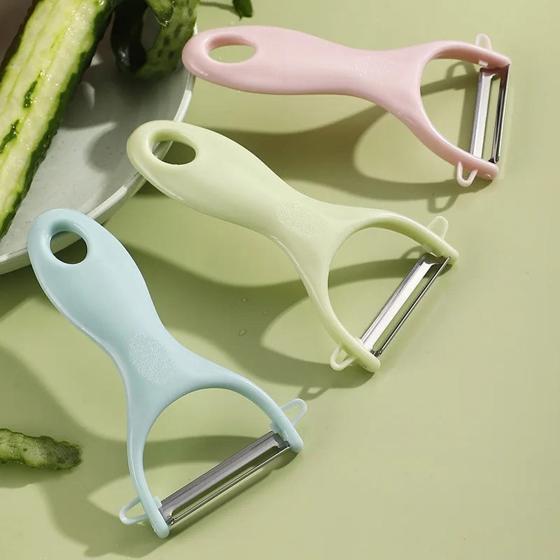 Ergonomic Stainless Steel Fruit Potato Peeler Essential Kitchen Gadgets 0