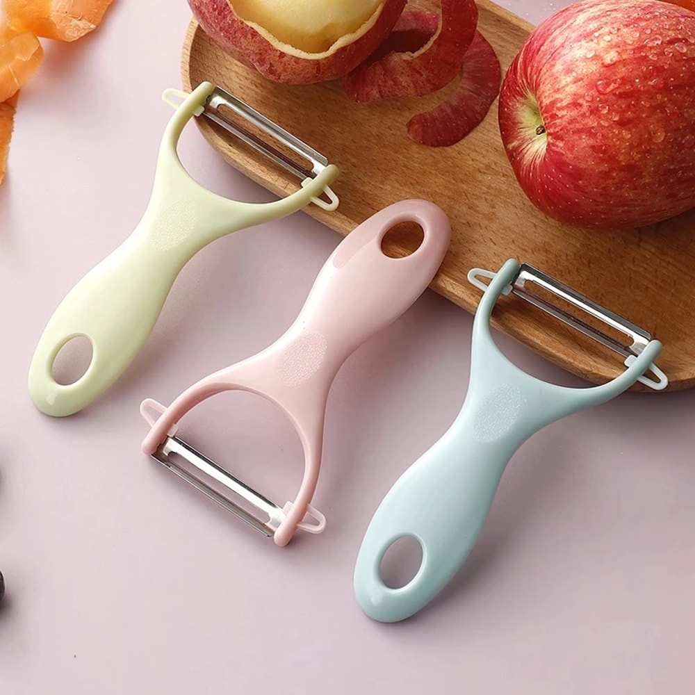 Ergonomic Stainless Steel Fruit Potato Peeler Essential Kitchen Gadgets 1