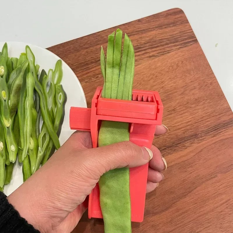 Multi Functional Vegetable Cutter Green Bean Slicer For Onions Peppers Celery 3