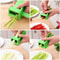 Multi Functional Vegetable Cutter Green Bean Slicer For Onions Peppers Celery 4
