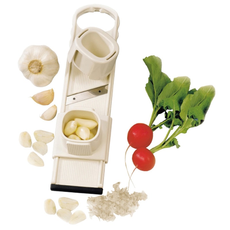 Premium Garlic Slicer Press Easy Home Garlic Cutter Kitchen Gadget 0