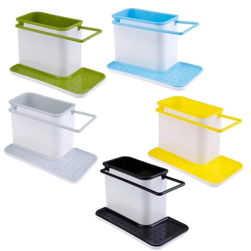 Premium Kitchen Sink Organizer Over Sink Storage Rack With Water Filter Shelf Dishwashing Cloth Ho 3