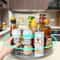 Premium Lazy Susan Organizer Set Fridge Turntable Organizer for Cabinet, Countertop & Kitchen Space Saver