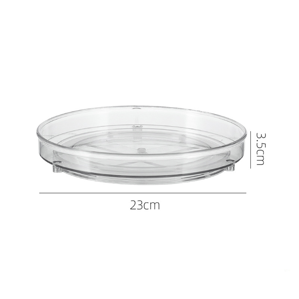 Premium Lazy Susan Organizer Set Fridge Turntable Organizer for Cabinet, Countertop & Kitchen Space Saver