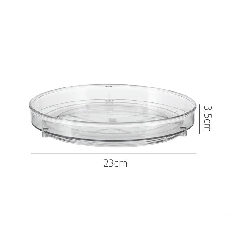 Premium Lazy Susan Organizer Set Fridge Turntable Organizer for Cabinet, Countertop & Kitchen Space Saver