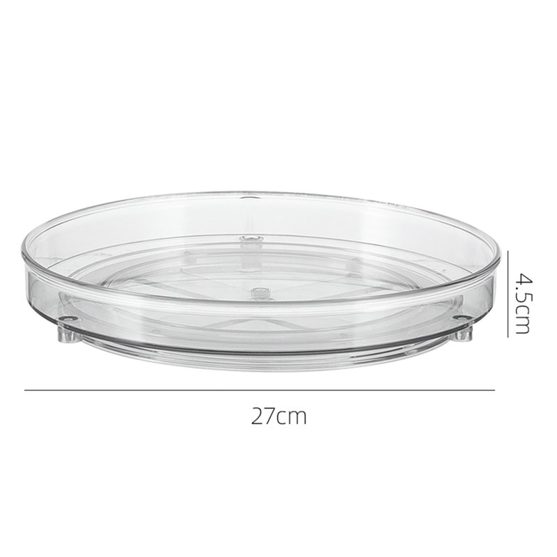 Premium Lazy Susan Organizer Set Fridge Turntable Organizer for Cabinet, Countertop & Kitchen Space Saver