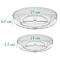 Premium Lazy Susan Organizer Set Fridge Turntable Organizer for Cabinet, Countertop & Kitchen Space Saver