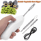 Electric Fruit & Vegetable Corer with Replaceable Stainless Steel Head