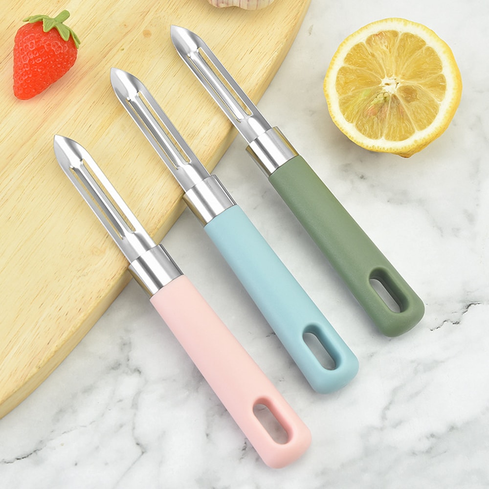Premium Stainless Steel Vegetable Fruit Peeler Fast Smooth Durable 0