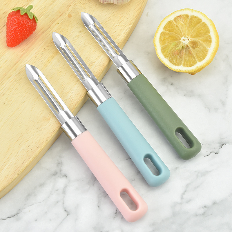 Premium Stainless Steel Vegetable Fruit Peeler Fast Smooth Durable 0