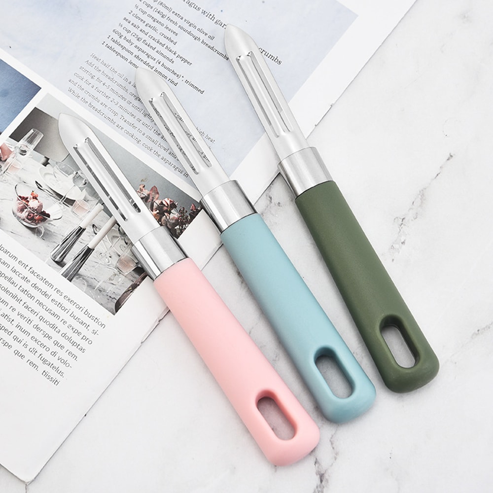 Premium Stainless Steel Vegetable Fruit Peeler Fast Smooth Durable 1