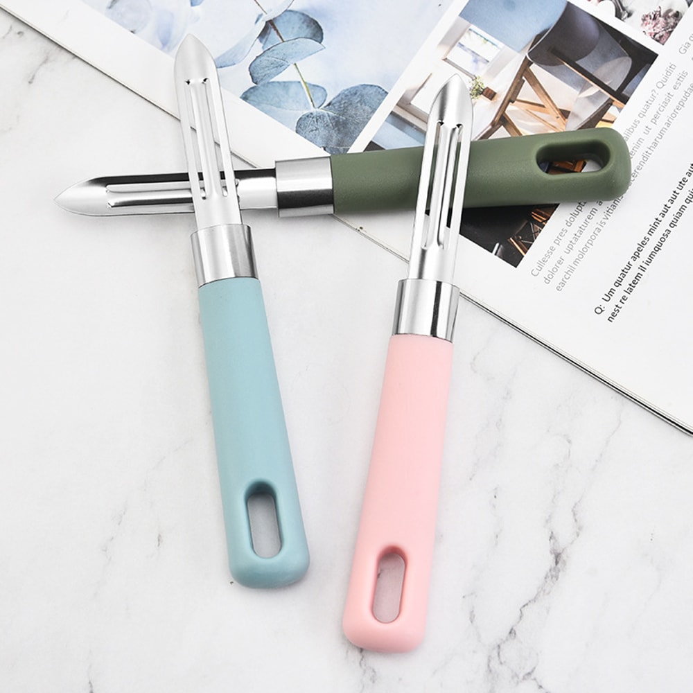 Premium Stainless Steel Vegetable Fruit Peeler Fast Smooth Durable 3