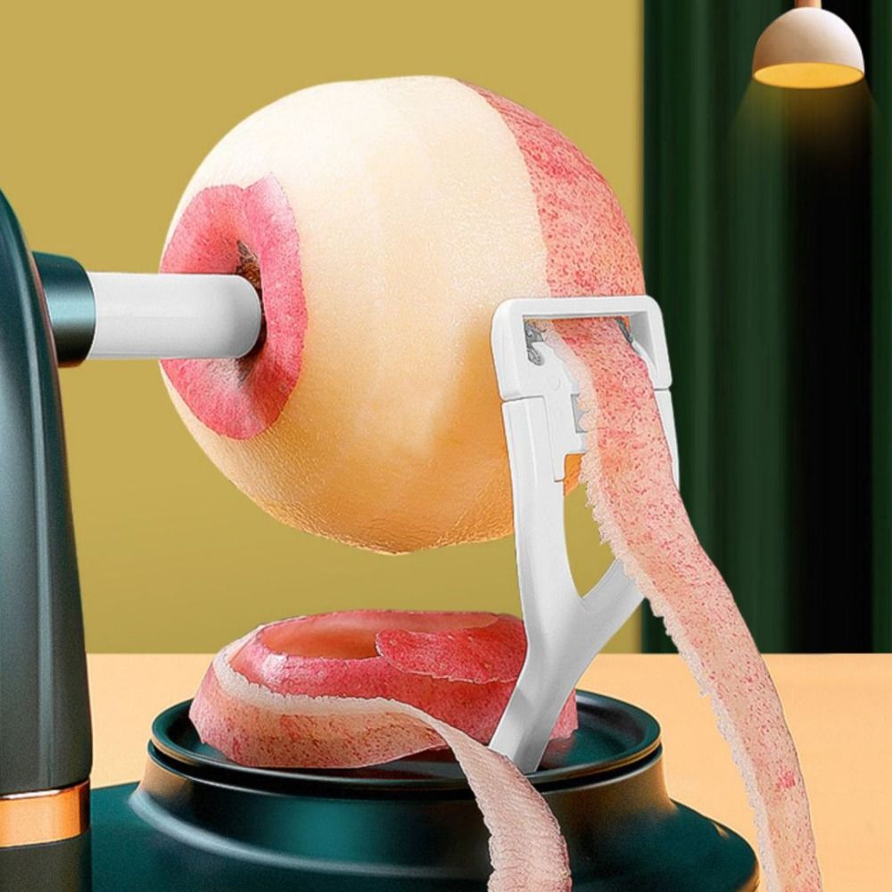 Rotating Hand Crank Fruit Peeler Durable manual fruit peeler with Suction Cup for Effortless Peeling