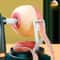 Rotating Hand Crank Fruit Peeler Durable manual fruit peeler with Suction Cup for Effortless Peeling