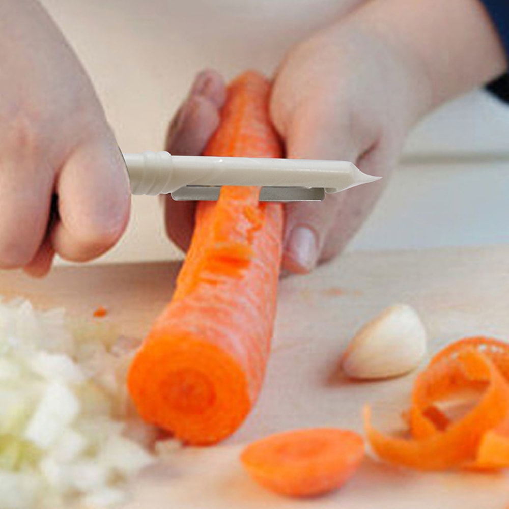 Ergonomic Stainless Steel Potato Peeler Apple Peeler Multifunction Vegetable Cutter 2