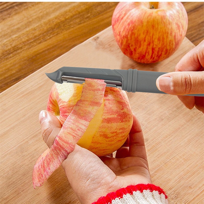 Ergonomic Stainless Steel Potato Peeler Apple Peeler Multifunction Vegetable Cutter 3