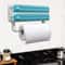 Wall Mount Aluminum Foil Dispenser With Cutter Storage Box 1