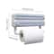 Wall Mount Aluminum Foil Dispenser With Cutter Storage Box 5