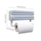 Wall Mount Aluminum Foil Dispenser With Cutter Storage Box 5