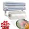 Wall Mount Aluminum Foil Dispenser With Cutter Storage Box 8