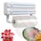 Wall Mount Aluminum Foil Dispenser With Cutter Storage Box 7
