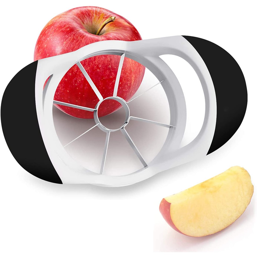 Professional Apple Slicer & Corer with Stainless Steel Blades and Rubber Grip