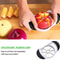 Professional Apple Slicer & Corer with Stainless Steel Blades and Rubber Grip