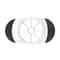 Professional Apple Slicer & Corer with Stainless Steel Blades and Rubber Grip