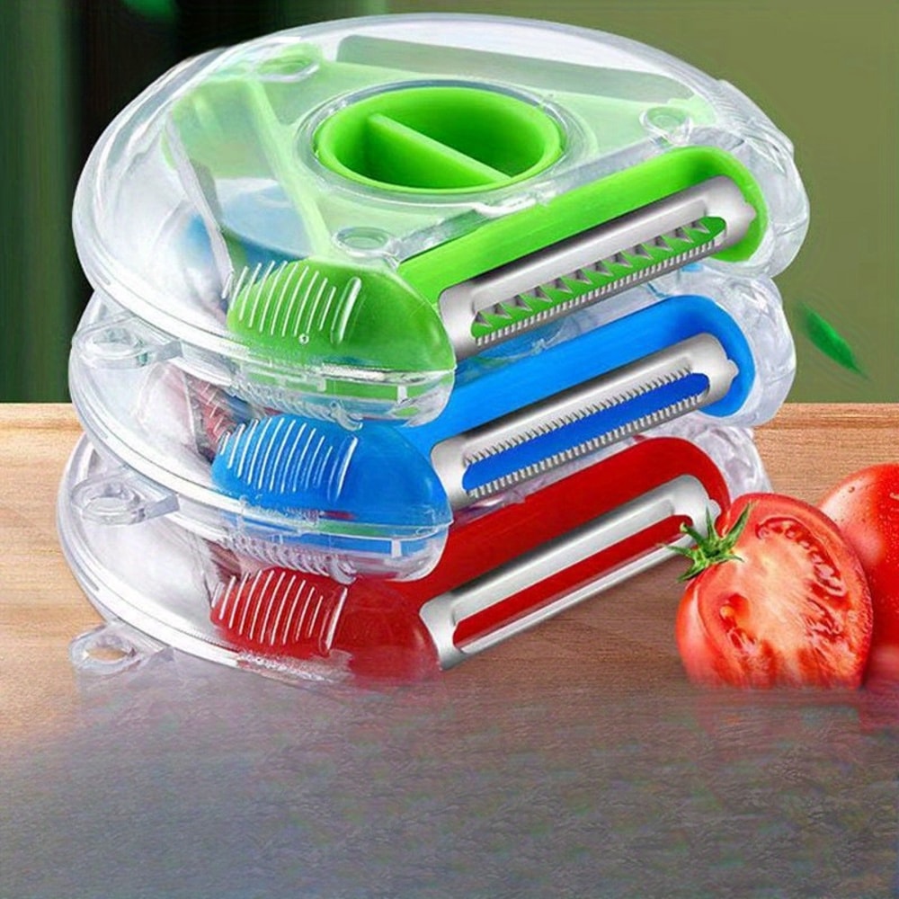 Multifunction Vegetable Peeler Potato Slicer Shredder Kitchen Tool 0