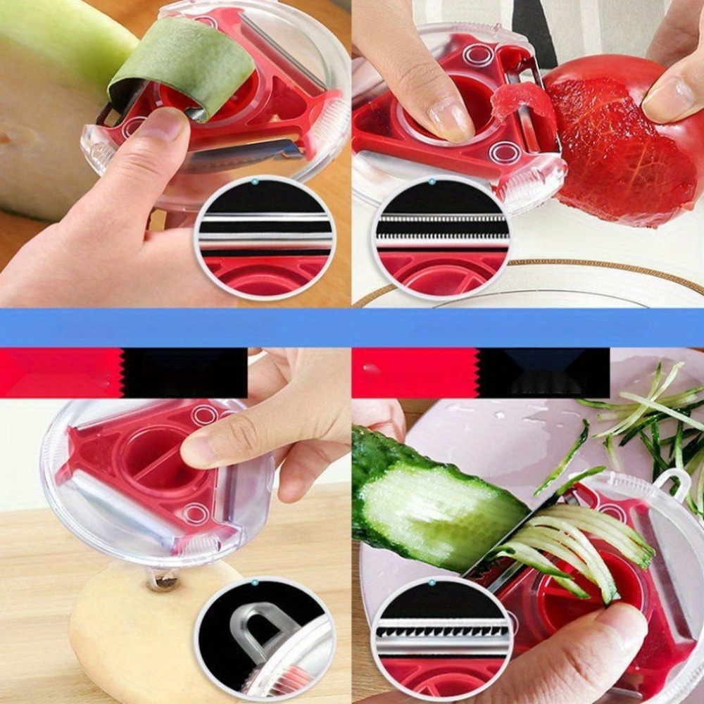 Multifunction Vegetable Peeler Potato Slicer Shredder Kitchen Tool 4