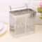 Premium Stainless Steel Kitchen Cutlery Organizer Rack Hanging Chopsticks & Spoon Holder