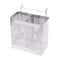 Premium Stainless Steel Kitchen Cutlery Organizer Rack Hanging Chopsticks & Spoon Holder