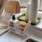 Stainless Steel Adjustable Sink Rack Durable Tabletop Drain & Kitchen Organizer for Sponge Storage