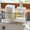 Stainless Steel Adjustable Sink Rack Durable Tabletop Drain & Kitchen Organizer for Sponge Storage