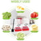 Professional Strawberry Fruit Slicer With Container Soft Food Chopper 4